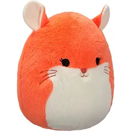 М'яка іграшка Squishmallows Шиншила Еріка 30 см помаранчева (SQCR06756) - мініатюра 2