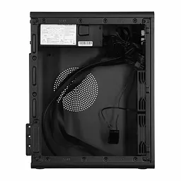 Корпус 2E Credo Slim V90B-400 з БП 2E ATX400 1xUSB3.0 1х USB 2.0 1xUSB Type-C 2x90мм VGA 390мм mATX чорний - мініатюра 5