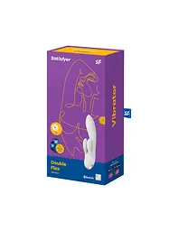 Вібратор кролик Satisfyer Double Flex White Satisfyer SO6095 92388 - мініатюра 4
