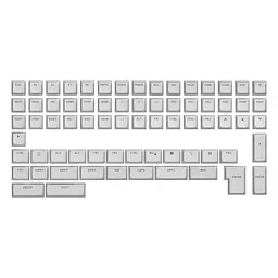 Набір кейкапів HATOR OMA Profile PBT Keycap Set White B-part ANSI/ISO (HTS513)