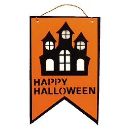 Декор прапор Будинок Happy Halloween