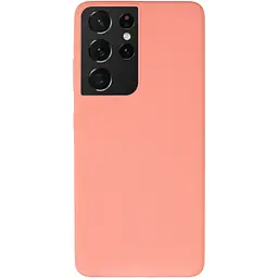 Чохол Silicone Cover Ummi Lakshmi (AA) для Samsung Galaxy S21 Ultra Рожевий / Pink - мініатюра 2