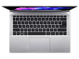 Ноутбук Acer Swift Go 14 SFG14-71 14' 2.8K OLED, Intel i7-1355U, 16GB, F512GB, UMA, Lin, сріблястий (NX.KMZEU.005) - мініатюра 4