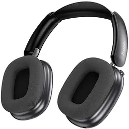 Накладні бездротові навушники Hoco ESD23 Lasting ANC with display Black - мініатюра 2