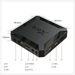 Смарт ТВ приставка X96Q 2/16 Гб Smart TV Box Android 10 - мініатюра 5