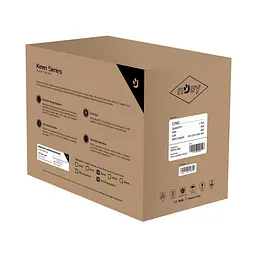 Джерело безперебійного живлення NJOY Keen 1000 (UPLI-LI100KE-CG01B) Lin.int., AVR, 4 x евро, пластик - мініатюра 5