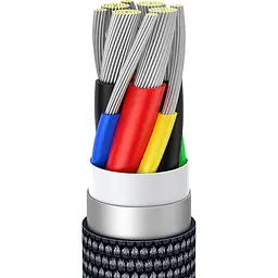 Кабель Baseus Crystal Shine Series Type-C to Type-C 100W (1.2m) (CAJY000601) - мініатюра 3