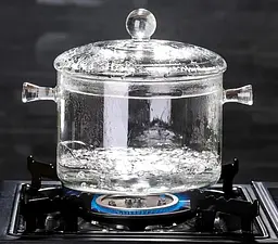 Каструля скляна із кришкою Edenberg EB-19005 1.3 л