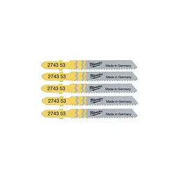 Полотна для лобзиків T119B MILWAUKEE, 50х2,0мм , (5шт), (деревина) - мініатюра 2