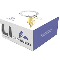 Брелок Metalmorphose Lightning Bolt (8000020377665) - мініатюра 4