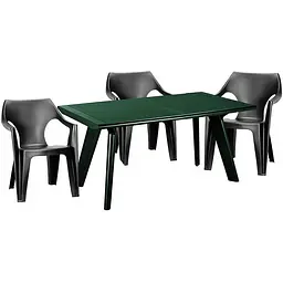 Стілець Allibert Dante low back сірий (17187058939) - мініатюра 2