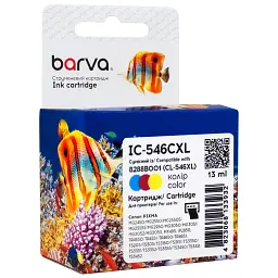 Картридж Barva Canon CL-546 XL (8288B001) 300p. Color (IC-546CXL)