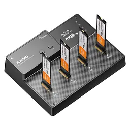 Док-станція для накопичувачів Maiwo 4*NVMe M.2 SSD Key M/B+M to USB4.0 USB-C 40Gbps (K3015P4) - мініатюра 1
