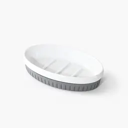 Мильниця МВМ My Home Stockholm біла з сірим (BA-45 WHITE/GRAY) - мініатюра 2