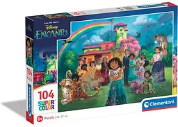 Пазл Clementoni SuperСolor: Світ магії, Енканто, Disney (SuperСolor - Disney Encanto Puzzle - 104 pcs.), 104 ел. (25746)