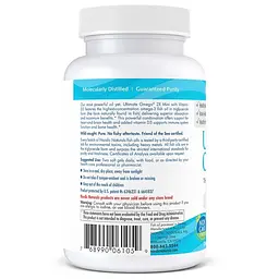 Жирні кислоти Nordic Naturals Ultimate Omega 2X with Vitamin D3 60 міні капсул - мініатюра 3