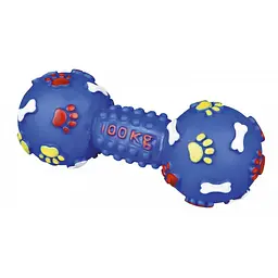 Іграшка Trixie Гантель з пискавкою для собак 15 см вініл - мініатюра 4
