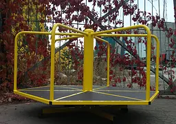 Дитяча Карусель, шестикутна. Для катання стоячи. - мініатюра 4