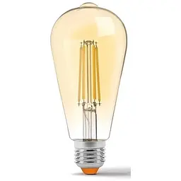 Лампочка TITANUM Filament ST64 6W E27 2200K бронза (TLFST6406272A)