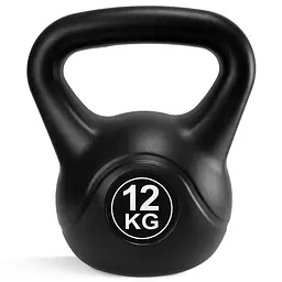Гиря вінілова Cornix 12 кг XR-0431 Black