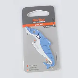 Міні-Мультитул Nextool EDC box cutter Shark KT5521Blue - мініатюра 3