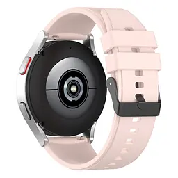 Ремінець GT для Xiaomi Amazfit Bip Bip Lite Bip U Bip 1S Bip 3 - бежево-рожевий ширина кріплення 20мм силікон Watchbands (W28-0WB13969929) - мініатюра 2