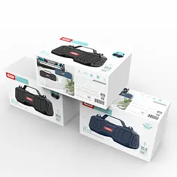 Бездротова Bluetooth колонка XO F26 з мікрофоном, Black - мініатюра 7