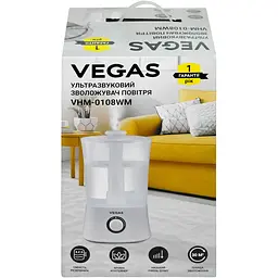 Зволожувач повітря Vegas VHM-0108WM (VHM-0108WM) - мініатюра 4