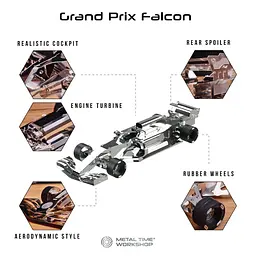 Колекційна модель Metal Time Grand Prix Falcon MT035 - мініатюра 8