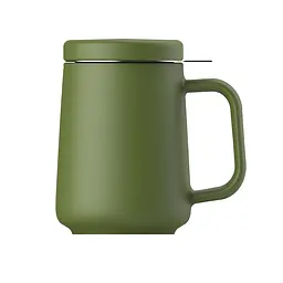 Чашка-заварник U Brewing Mug Ceramic, 500 мл - Блакитний - мініатюра 5