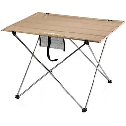 Cтіл розкладний Naturehike NH20JJ020,1680D Oxford / алюміній Розмір L бежевий