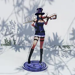 Акрилова фігурка Ліга Легенд Кейтлін League of Legends Caitlyn 10 см
