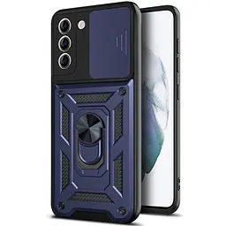 Чохол Ummi Camshield Serge Ring для Samsung Galaxy S21 Синій / Navy