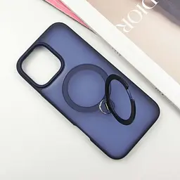 Чохол Ummi Colorful with MagSafe HQ Ring для Apple iPhone 16 Pro Max (6.9) Dark Blue - мініатюра 3
