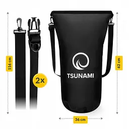 Гермомішок TSUNAMI Dry Pack 20 л водозахисний TS014 (P-5905973400015) - мініатюра 6