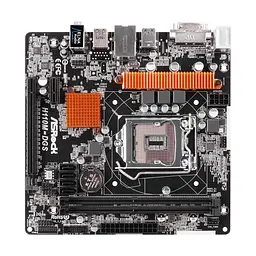 Материнська плата AsRock H110M-DGS (H110M-DGS) (Socket 1151, Intel H110, Micro-ATX) Б/в