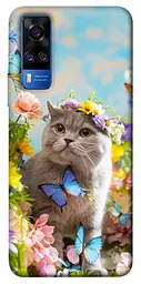 Чехол itsPrint Spring cat для Vivo Y51a