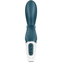 Смарт вібратор-кролик Satisfyer Hug Me Bluegrey - мініатюра 5