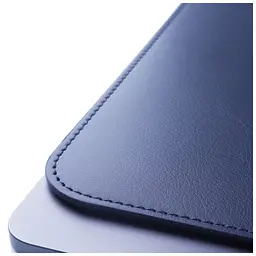 Чохол до ноутбука BeCover 12" MacBook ECO Leather Deep Blue (709689) - мініатюра 4