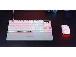 Клавіатура SteelSeries Apex Pro Gen 3 HyperMagnetic White (64898) - мініатюра 8