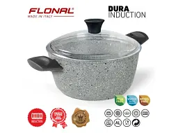 Каструля FLONAL Dura Induction з кришкою 4.3 л (DUICV2430) - мініатюра 2