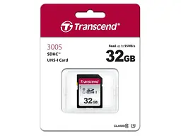 Карта пам'яті Transcend 300S SDHC UHS-I 32 GB (TS32GSDC300S) - мініатюра 2