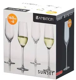 Келихи Ambition Sunset 160 мл, 6 шт. - мініатюра 2