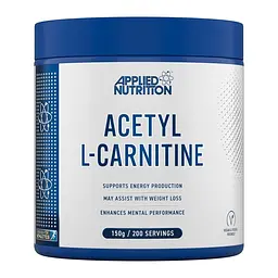 Ацетил L-карнітин Acetyl L-Carnitine, 150 грам Applied Nutrition vit0004432