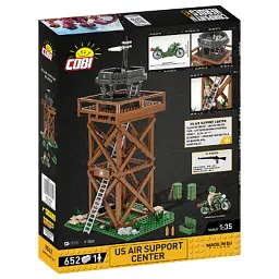 Конструктор Cobi Company of Heroes 3 USA Центр авіапідтримки, 652 деталі (COBI-3042) - мініатюра 9