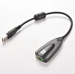 Універсальна USB звукова карта Primo з проводом Sound Card Adapter - мініатюра 2