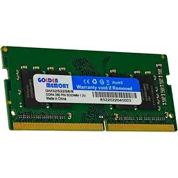 Модуль пам'яті для ноутбука SoDIMM DDR4 8GB 3200 MHz Golden Memory (GM32S22S8/8) - мініатюра 2