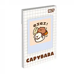Блокнот Yes Capybara А7 48 аркушів клітинка 1 шт. в асортименті (152574) - мініатюра 8
