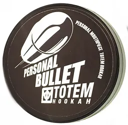 Персональний Мундштук Totem Hookah Bullet чорний - мініатюра 2