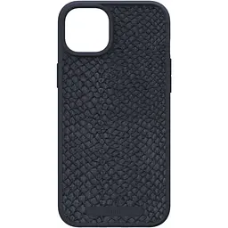 Чохол-накладка Njord Salmon Leather MagSafe Case Black для iPhone 15 Plus (NA52SL00) - мініатюра 4